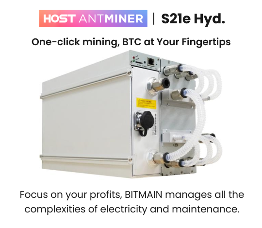 ANTMINER S21e Hyd HOST ANTMINER S21e Hyd